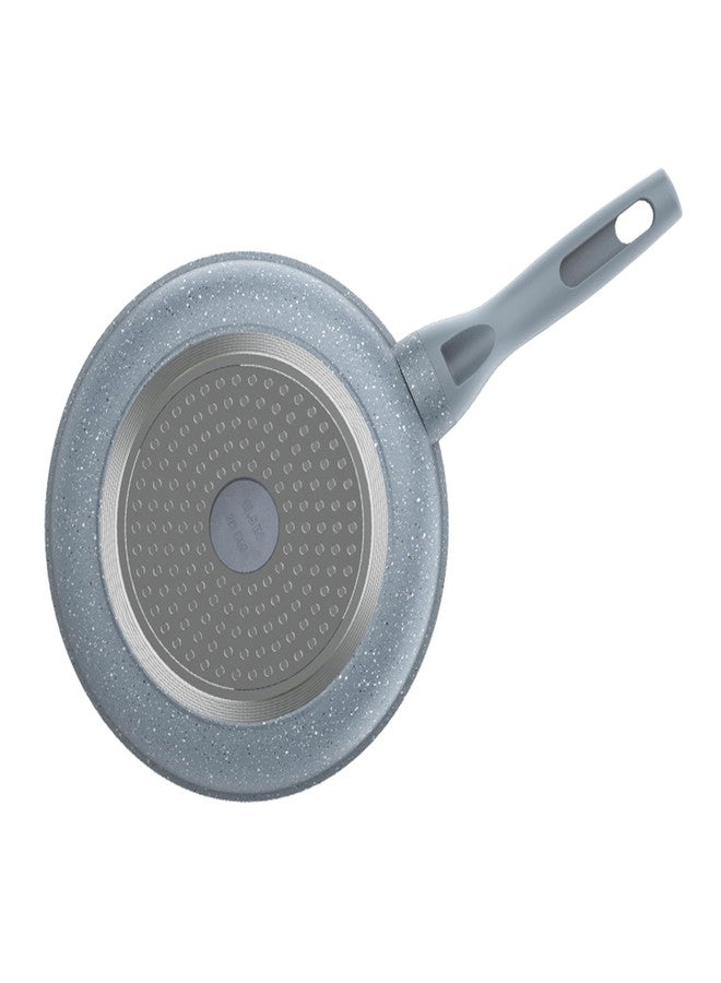 TAYAMA Marble Die-Cast (30 cm) Wok Pan, 11.8", Gray - Image 5