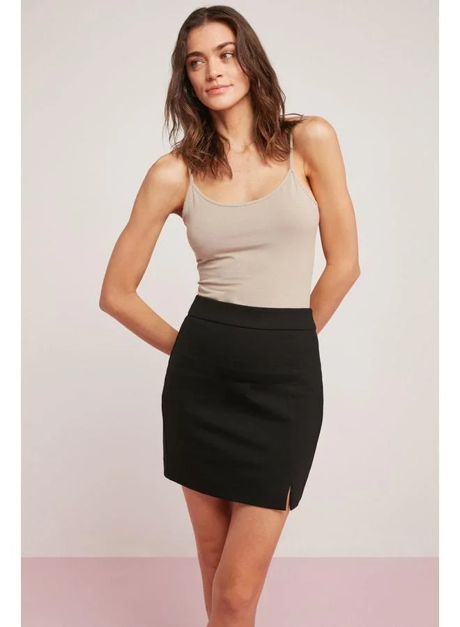 Ethiquet Rebecca Slim Black Skirt.