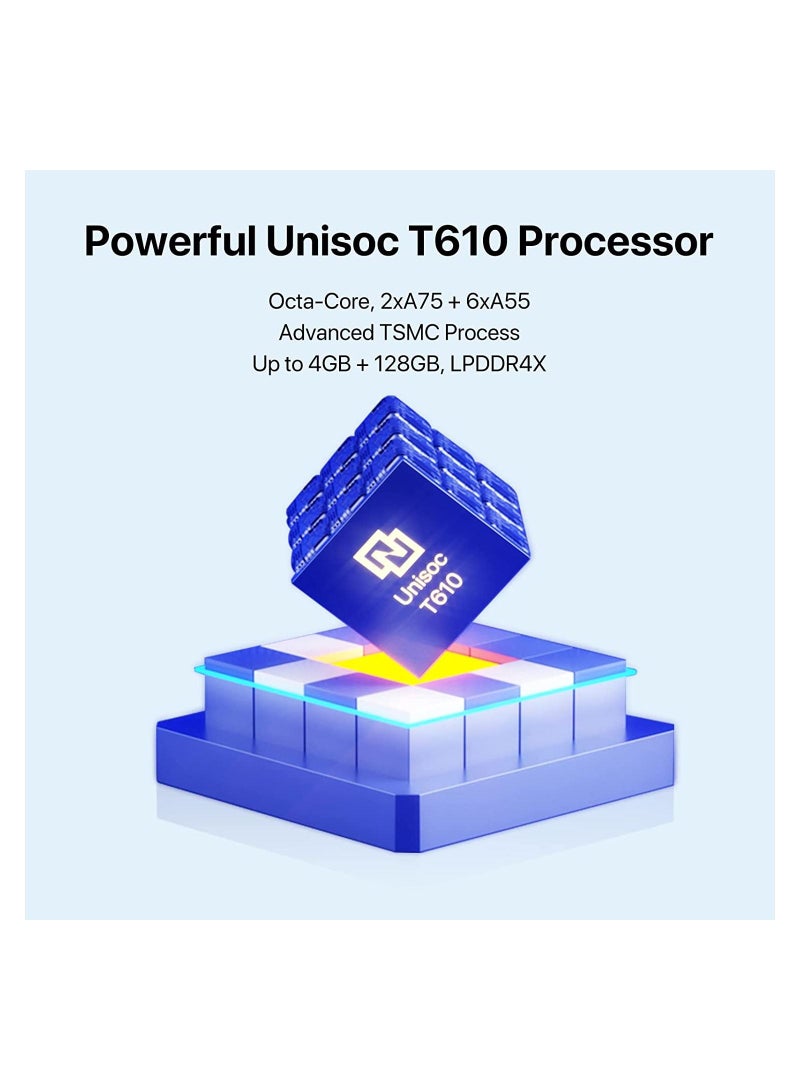 UMIDIGI A13 Pro NFC Smartphone, 6.7" HD Full Screen + 5150mAh Battery, AI Triple Camera, Dual Mics Noise-Cancellation, Unisoc T610 Processor Android Cell Phone with FM Radio (4GB+128GB) - Image 4