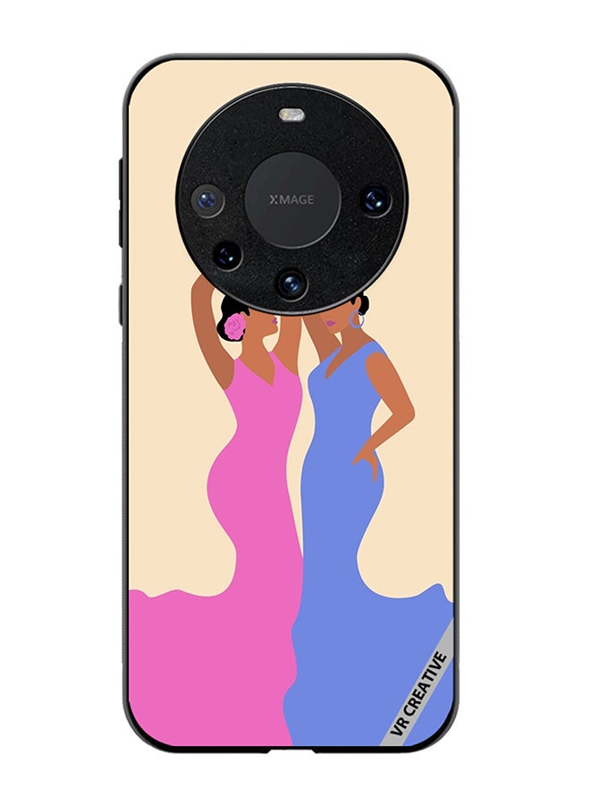 VR CREATIVE Protective Case Cover For Huawei Mate 60 Pro Spanish Women Dancing Flamenco Design Multicolour - Image 1