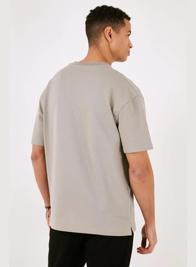 Buratti  Buratti Cotton Crew Neck Relaxed Fit Basic T Shirt Men's T SHIRT 5902610 for Men | Best Price UAE