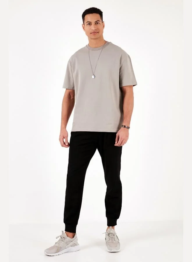 Buratti  Buratti Cotton Crew Neck Relaxed Fit Basic T Shirt Men's T SHIRT 5902610 for Men | Best Price UAE