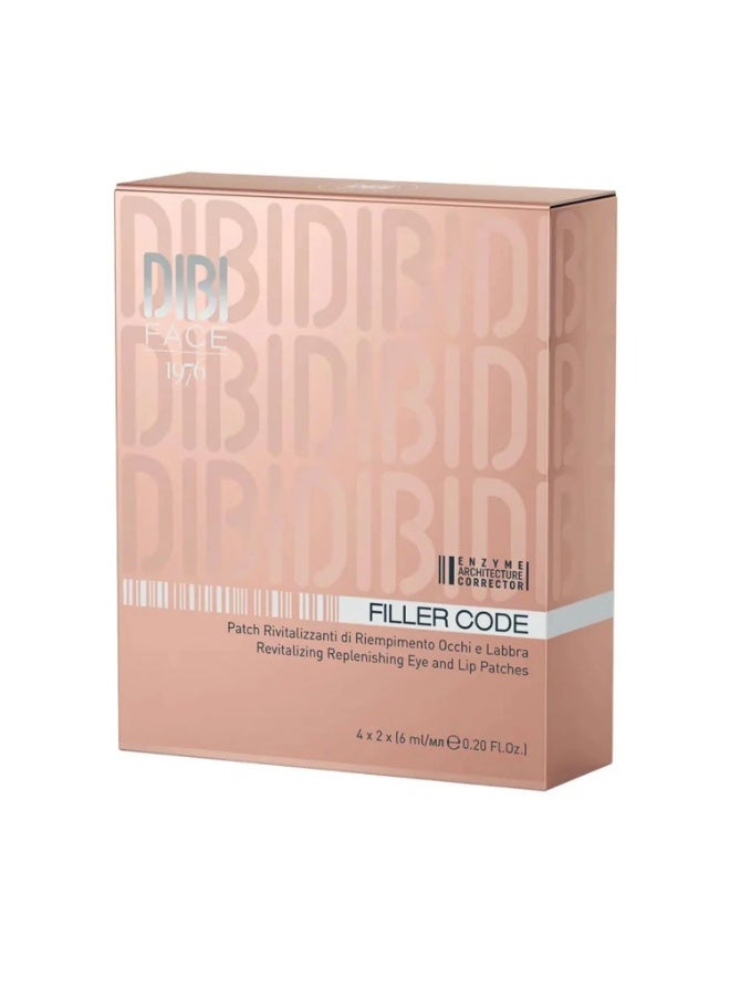 DIBI FILLER CODE Revitalizing Replenishing Eye and Lip Patches