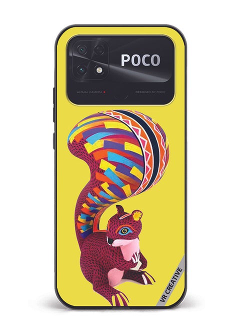 Protective Case Cover For Xiaomi Poco C40 Squirrel Design Multicolour