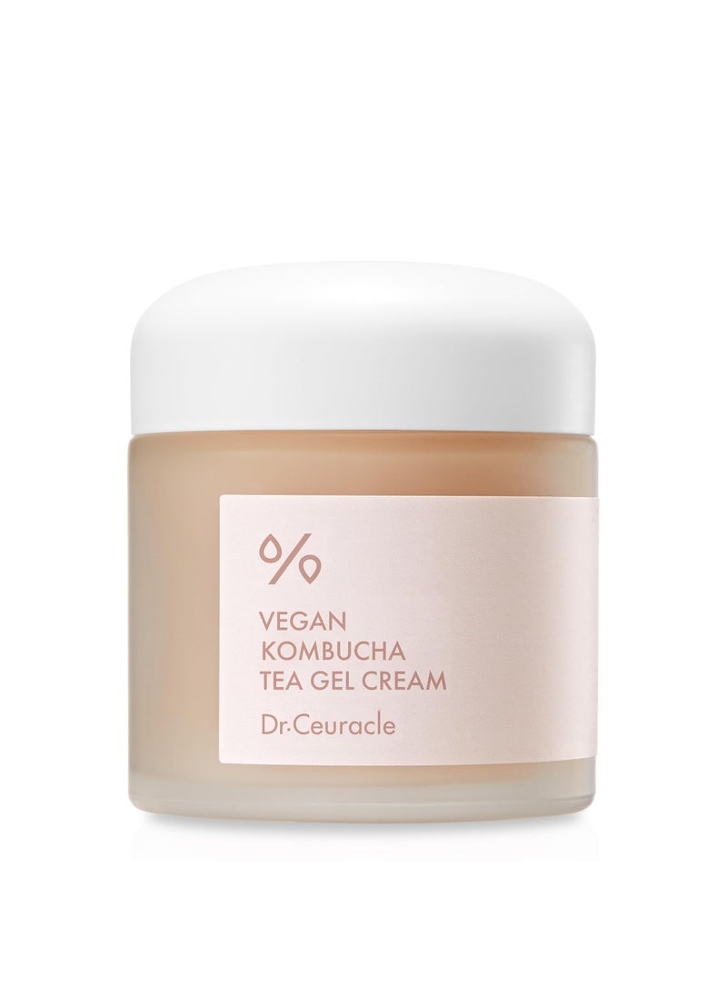 leegeehaam - leegeehaam Dr.Ceuracle Vegan Kombucha Tea Gel Cream (75g / 2.64 oz) - Hydrating, Nourishing Korean Skincare with Vegan Fermented Black Tea Complex - Image 1