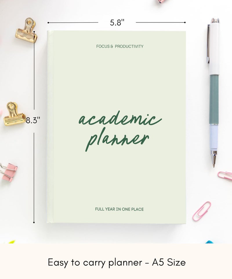 Lamare Academic Planner 2026 College Essentials â€“ Undated Weekly College Student Planner for Homeschool, High School, College & Nursing Students - Image 2