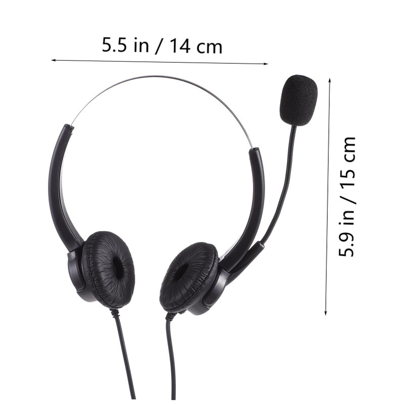 USB Headphones with Rotating Microphone for School Podcast Gaming Comfortable No Driver Needed - Image 3