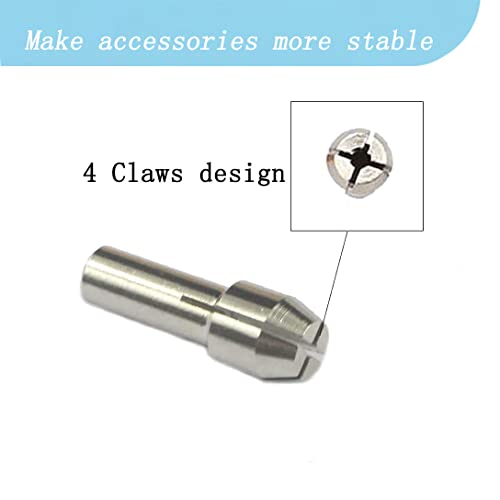 Luo ke 9Pcs Quickly Changed Rotary Collet Set Clamping Nut Fits For Dremel - Image 4