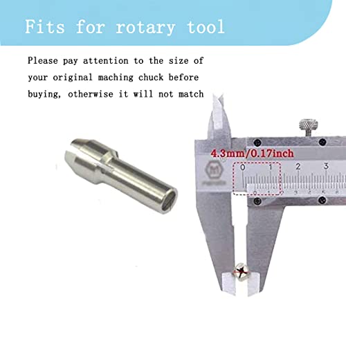 Luo ke 9Pcs Quickly Changed Rotary Collet Set Clamping Nut Fits For Dremel - Image 3