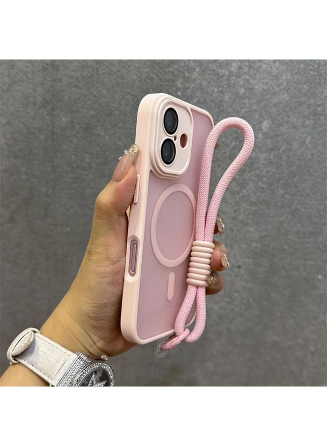 Light Green Magnetic Rope Case Compatible with iPhone 12 Pro Series - Image 3
