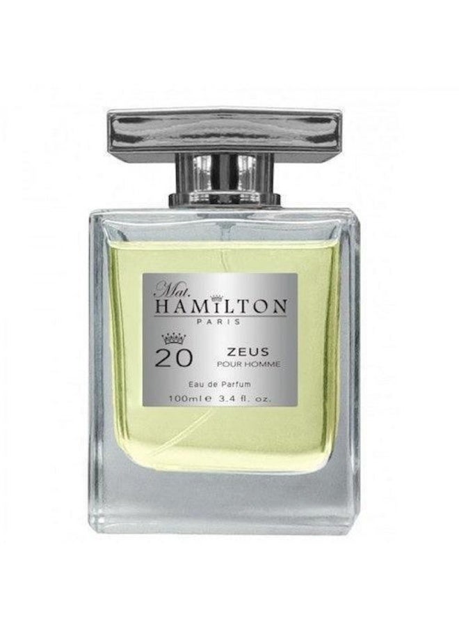 Hamilton Zeus 20 EDP Perfume For Men 100ml