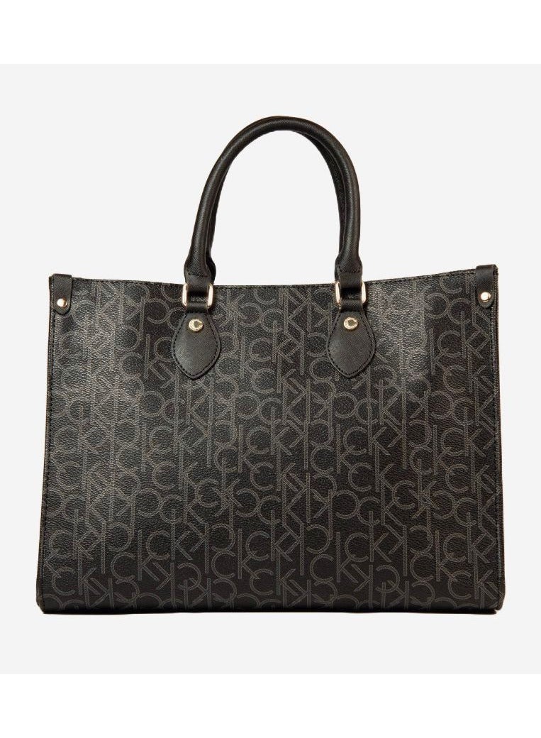 كالفن كلاين جينز حقيبة كالفن كلاين للنساء - اسود - Image 3