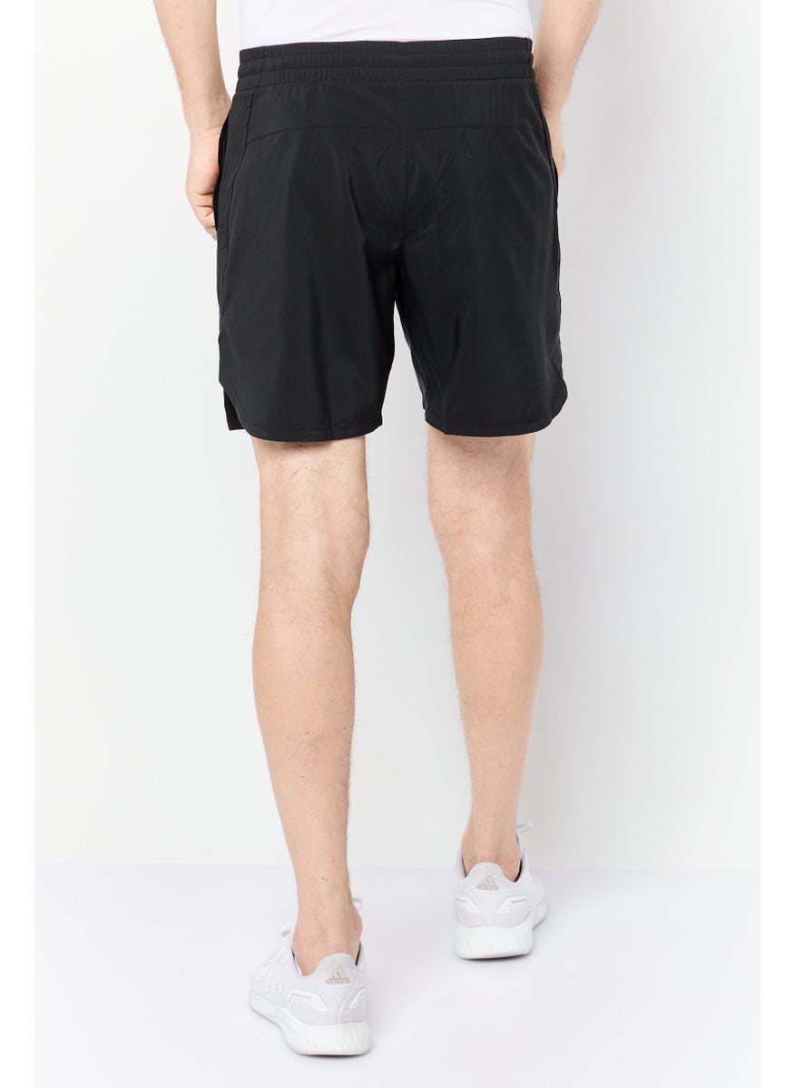 Reebok Men Sportswear Fit Running Shorts, Black  - Image 3