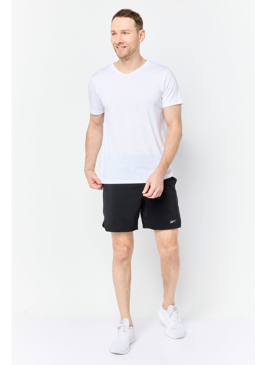 Reebok Men Sportswear Fit Running Shorts, Black  - Image 2