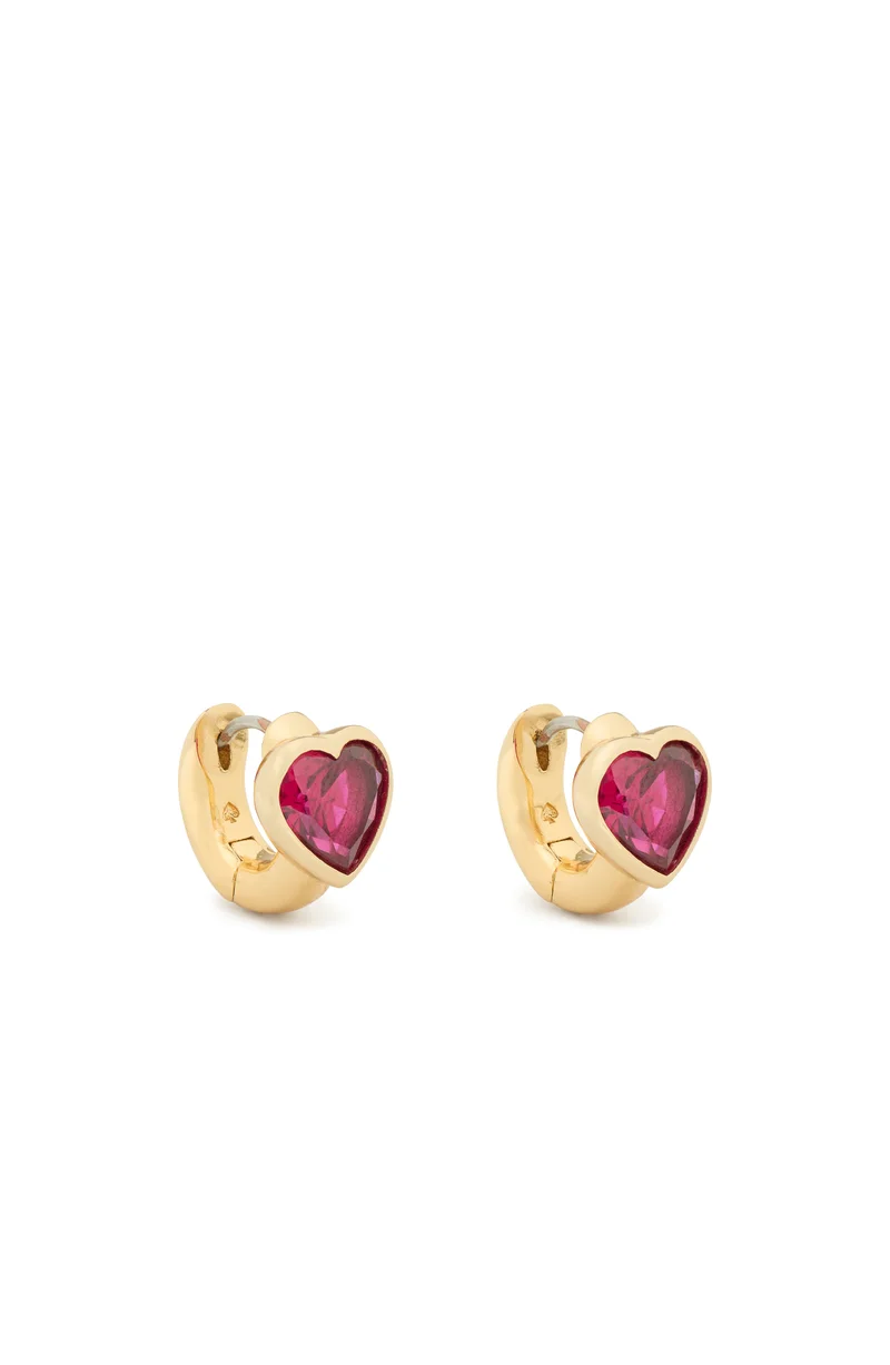 Kate Spade Heart Huggies