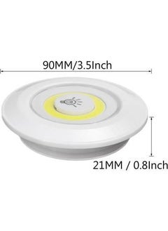 Technomax Geseus Remote Controlled Battery Powered Triple Spot LED Lamp Powerful White LIGHT-2PCS  - Image 5