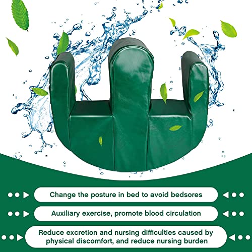 Ndola Patient Turning Device for Diaper Change, Colour Green, U Shaped, Leather Waterproof ( Pack of 1) - Image 4