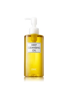DHC DHC Deep Cleansing Oil, Facial Cleansing Oil, Makeup Remover, Cleanses without Clogging Pores, Residue-Free, Fragrance and Colorant Free, All Skin Types, 6.7 fl. oz. 