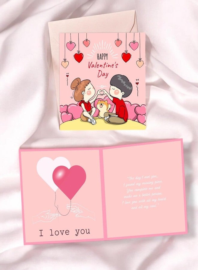 SINCE 7 STORE Cute Couple Valentine's Day Gift - Red Frosted Jar Soy Wax Candle for Girlfriend, Boyfriend, Wife, Husband, Romantic Gift for Couples, Love, and Special Occasions - Image 3