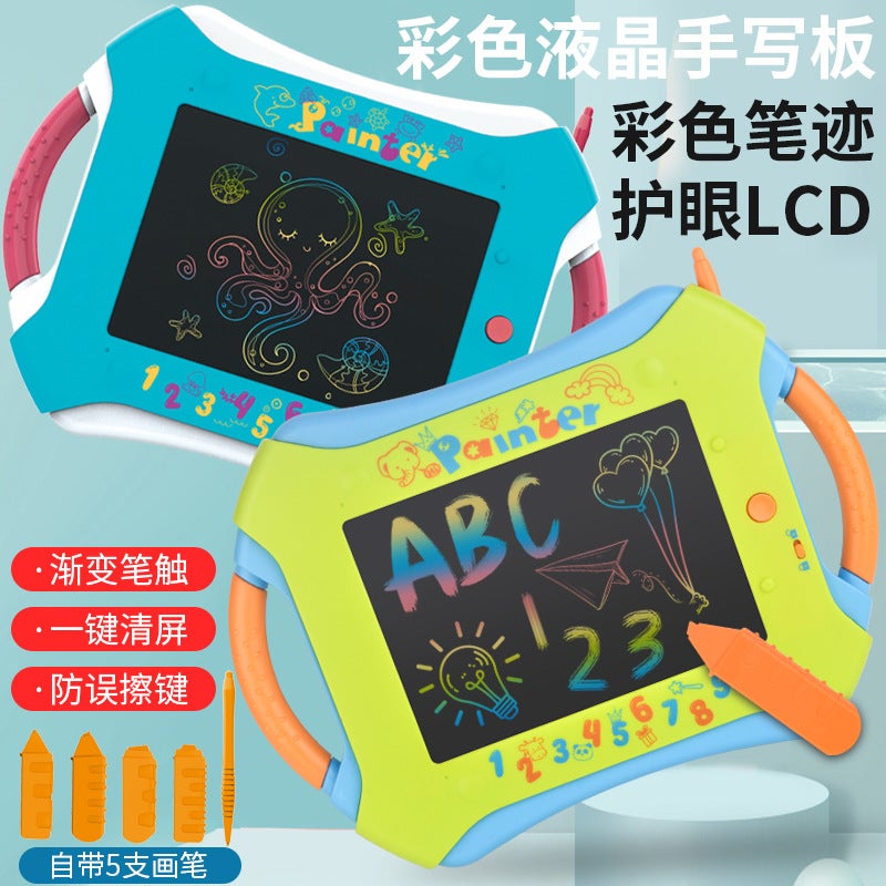 Children'S Drawing Board Lcd Electronic Writing Board Erasable Small Blackboard Home Baby Graffiti Drawing Board Gift Toy - Image 5