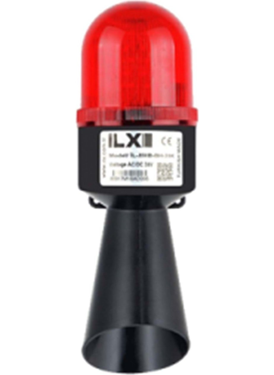 İLX Ilx IL-XEMB-BH-24K (RED-24VDC,130DB,PEAK Lamp) 