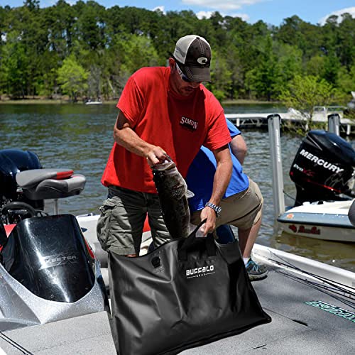 Buffalo Gear Fish Tournament Weigh in Bag for Bass Fishing - 32×19.7in Heavy Duty Fish Bag for Caught Fish Waterproof,Leakproof,Puncture Resistant - Image 2