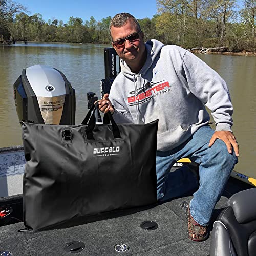 Buffalo Gear Fish Tournament Weigh in Bag for Bass Fishing - 32×19.7in Heavy Duty Fish Bag for Caught Fish Waterproof,Leakproof,Puncture Resistant - Image 5