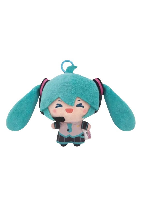 Hatsune Miku Ponytail Swinging Plush Doll Pendant Cute Hatsune Miku Plush Toy the best gift for family and friends - Image 1