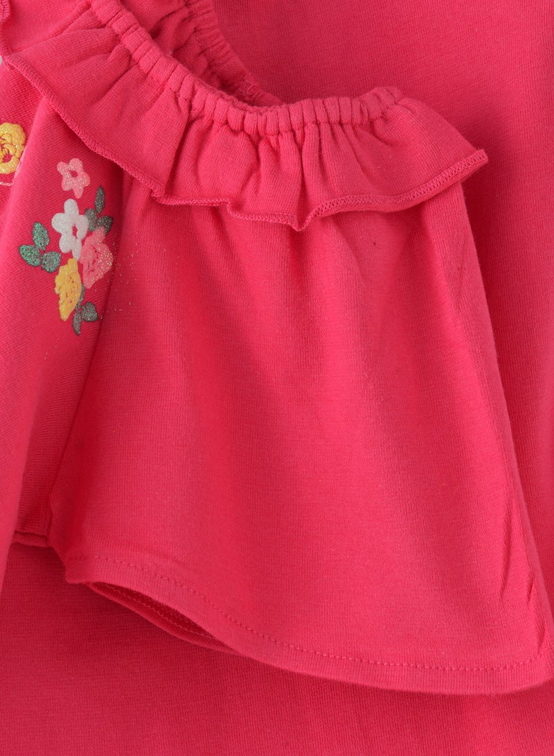 Jelliene Sunshine Squad: Girls' Breezy Cotton Tees Playful Prints & Summer Fun - Image 4