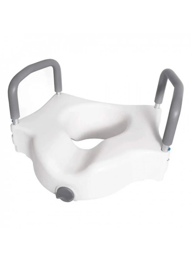 سين مقعد رافع لكرسي الحمام مع جوانب مريح وامن - Image 2