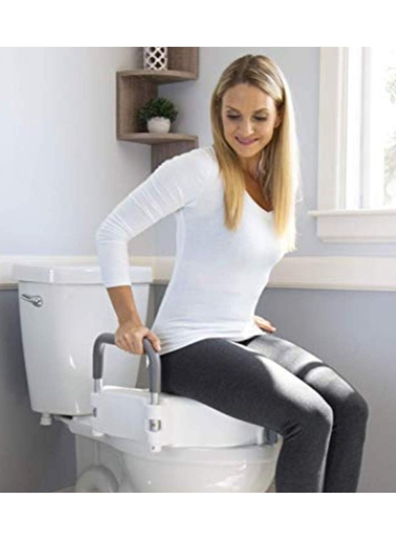 سين مقعد رافع لكرسي الحمام مع جوانب مريح وامن - Image 5