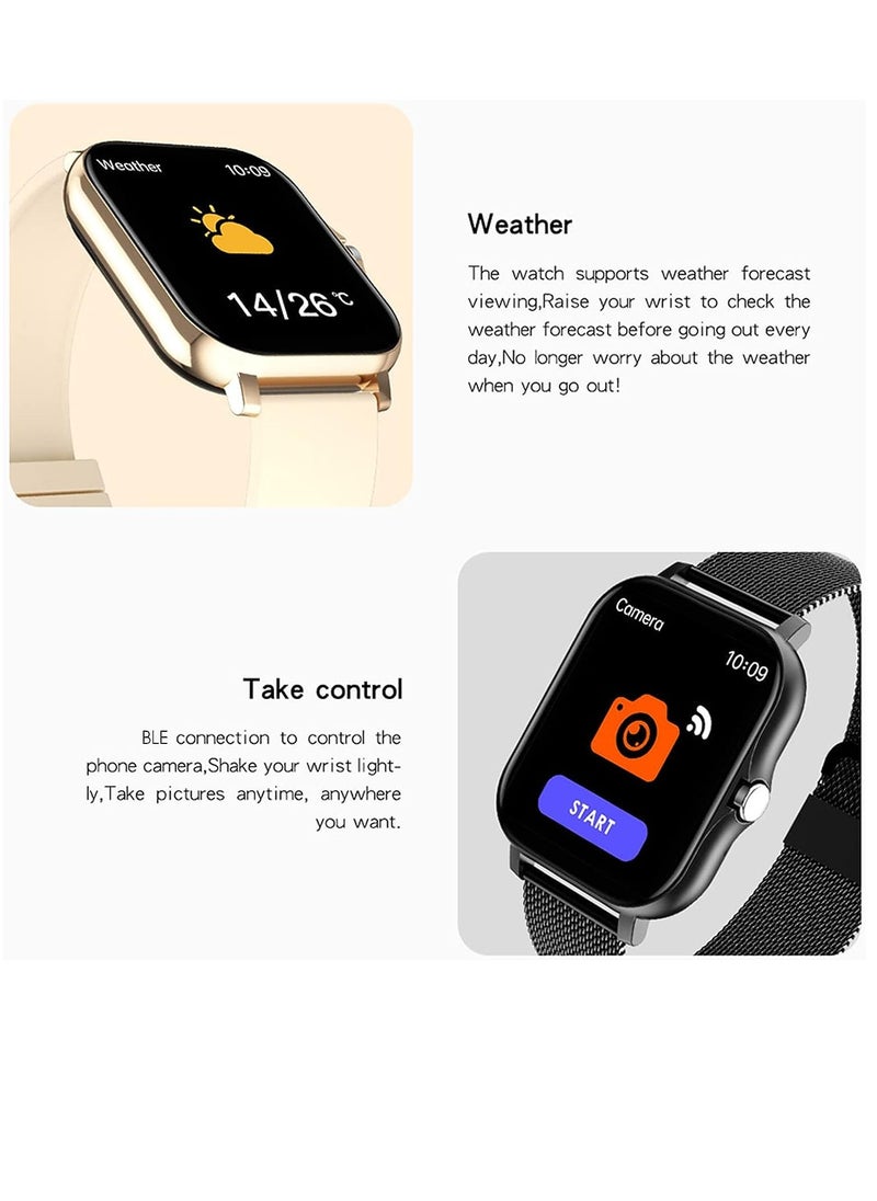 Generic - Y13 Multifunctional Smart Watch, 1.7 Inch Full Touch Screen IP67 Waterproof 3D Activity Sensor, Real-Time Heart Rate Measurement, Sleep Monitoring - Image 1