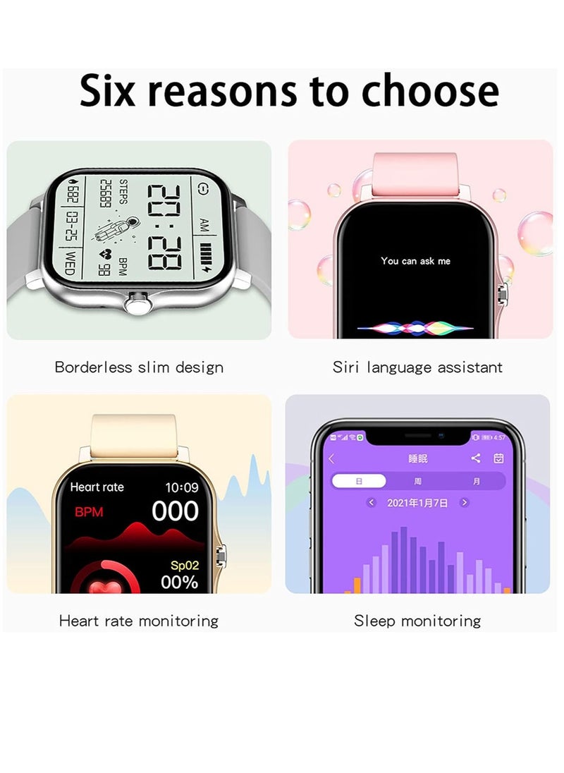 Generic - Y13 Multifunctional Smart Watch, 1.7 Inch Full Touch Screen IP67 Waterproof 3D Activity Sensor, Real-Time Heart Rate Measurement, Sleep Monitoring - Image 1