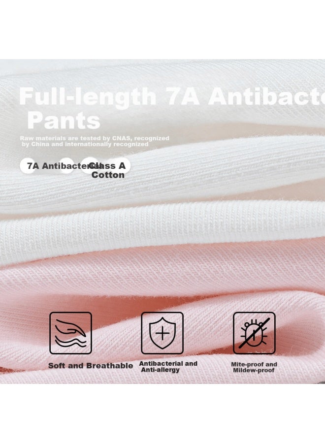 Secretworld Women's Underwear, 100% Pure Cotton, Extended Crotch, Upgraded 10a Antibacterial Class A Seamless All-cotton Sports Antibacterial Triangle Panties - Image 2