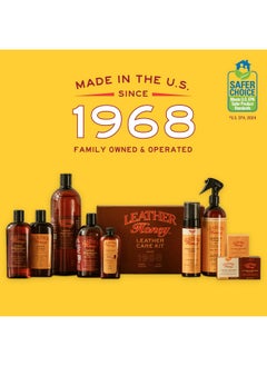 Leather Cleaner: Non-Toxic Leather Care Made In The Usa Since 1968. Deep Cleans Leather, Faux & Vinyl - Couches, Car Seats, Purses, Tack, Shoes & Bags. Safe Any Colors & White Leather - pzsku/ZD21F5D3D6D89E4B26731Z/45/_/1735214623/4fd67c08-b2cd-430e-80d9-4db5172e9b54