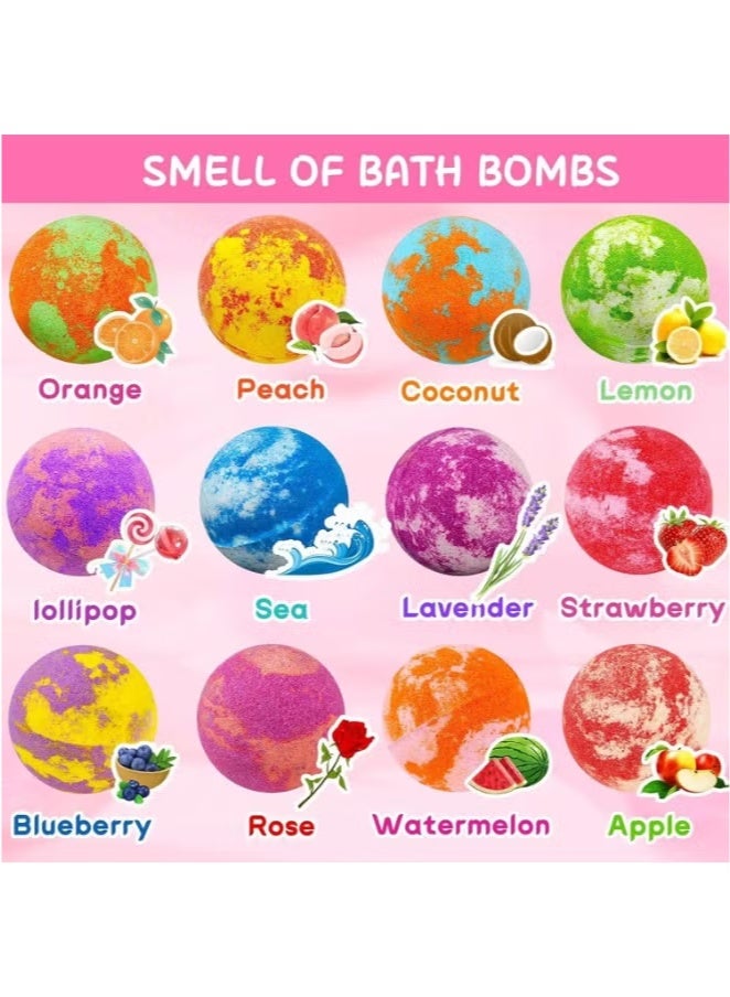Generic Bath Bombs for Girls Kids with Toys Surprise Jewelry Inside,Gift for Girls 3-8 Years Old,Bath Bomb Gifts Set for Kids,Birthday  New Year Gifts for Kids Girl  - Image 2