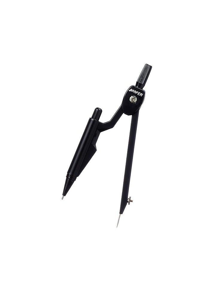 برجل معدني G3 من أدوات الهندسة الرياضية مع عبوات إعادة تعبئة القلم – أسود - Image 2