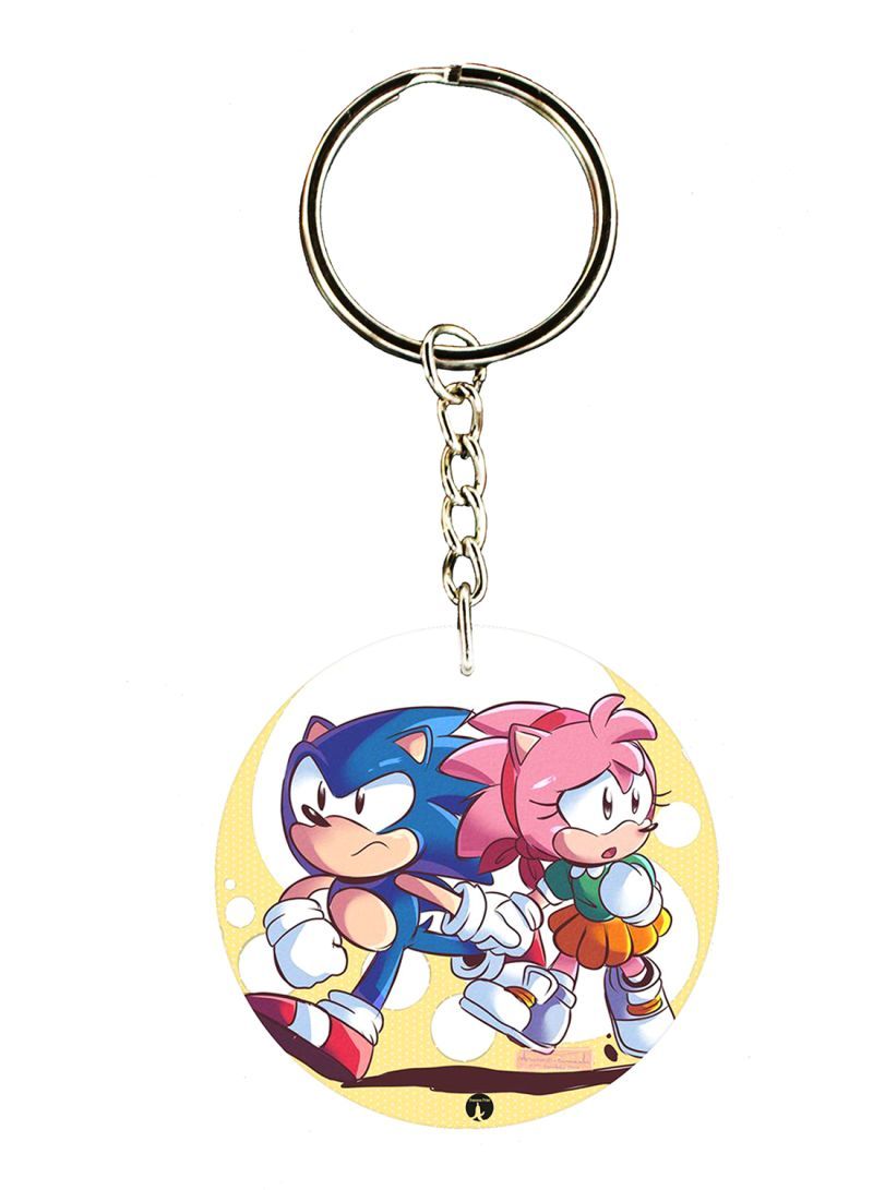 RKN Sonic Double Side Printed Keychain
