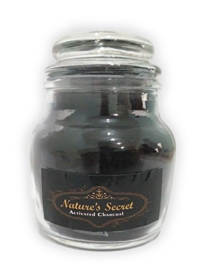 Nature's Secret Activated Charcoal Powder For Face Mask And Teeth Cleaning, Black, 35 G  - Image 1