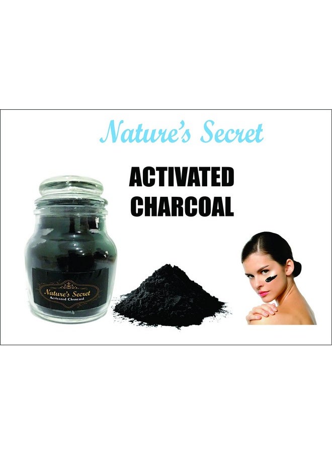 Nature's Secret Activated Charcoal Powder For Face Mask And Teeth Cleaning, Black, 35 G  - Image 5