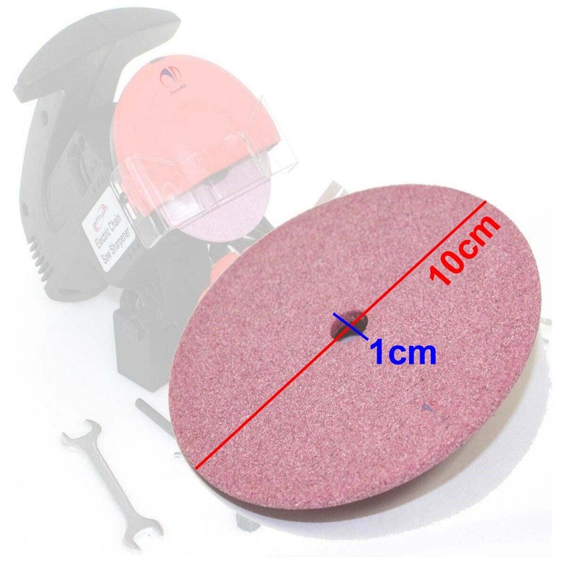 Mass Pro 2Pc Electric Chainsaw Sharpener Grinding Wheel 100mm Thickness 3.2 Edge Cutting Grinding Saw Chain - Image 2
