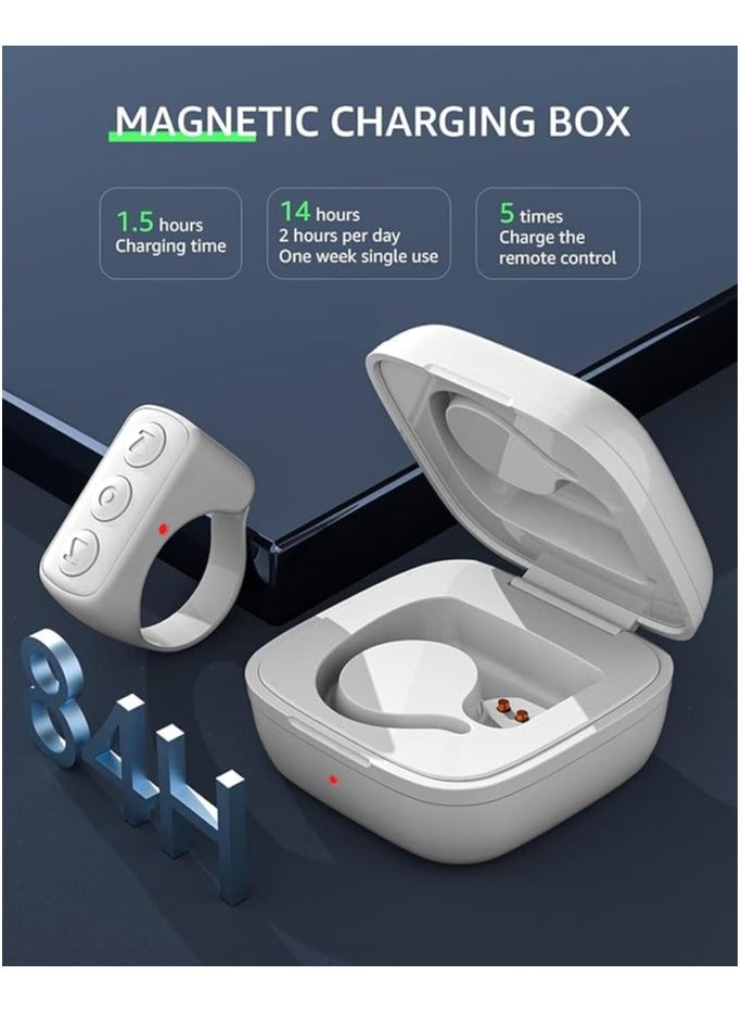 Tiktok Scrolling Ring, Page Turner for iPad iPhone & Android Tablet, Bluetooth Scroller Ring Remote Control for TIK Tok, Wireless Camera Video Recording for iOS, Android - Image 3