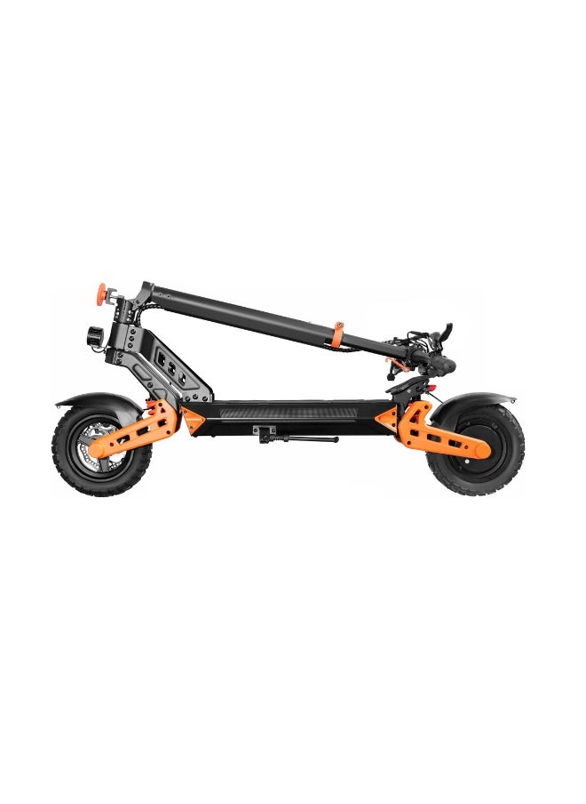 Crony D2 Pro 1500W Electric Scooter for Adults, Max Speed 70KM/H, 48V 15A Battery, 40KM Pure Electric Range, 10"Off-Road Tubeless Tires, Foldable E-Scooter with Front and Rear Suspension, Front Disc & Rear Power-Off Brake, Aluminum Frame, APP-Connected Smart E-Bike, Dual Shock Absorbers, Portable Urban Commuter Scooter  - Image 5
