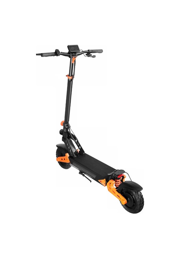 Crony D2 Pro 1500W Electric Scooter for Adults, Max Speed 70KM/H, 48V 15A Battery, 40KM Pure Electric Range, 10"Off-Road Tubeless Tires, Foldable E-Scooter with Front and Rear Suspension, Front Disc & Rear Power-Off Brake, Aluminum Frame, APP-Connected Smart E-Bike, Dual Shock Absorbers, Portable Urban Commuter Scooter  - Image 2