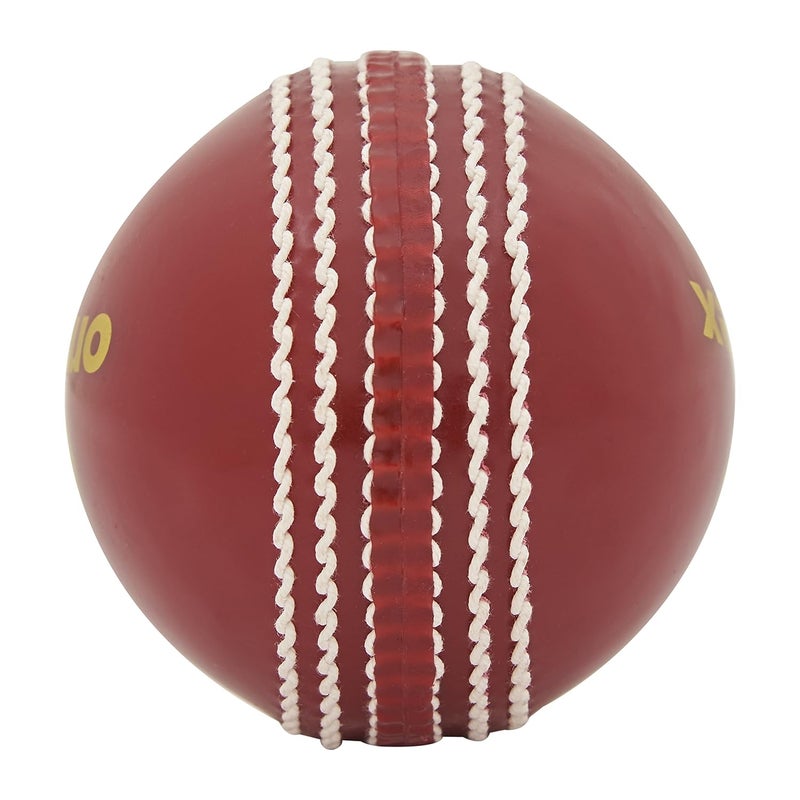 omtex Cricket Ball (Red1) - Image 2
