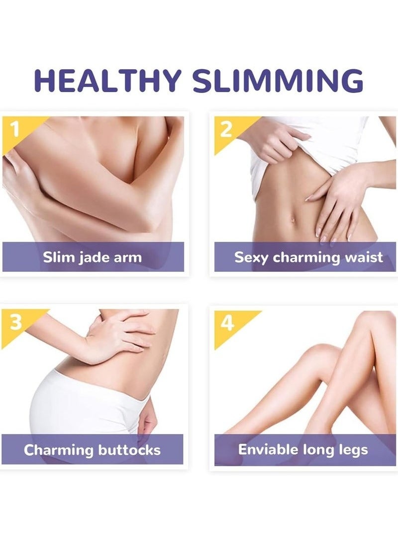 Jaysuing Ginger Anti Cellulite Hot Cream，Belly Firming Cream, Navel Arm Leg Belly Fat Burning Cream, Skin Firming Moisturizing Massage Gel for Cellulite, Soothing, Relaxing, Tightening & Slimming - Image 4