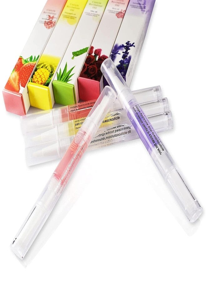 Bolt Bee Cuticle Oil Pen For Nail Care | Nail Growth & Repair Serum with Vitamin E | Deep Moisturizing Oil for Dry Cracked Cuticles | Nourishing Nail Care Treatment Pen for Stronger Nails-(5PCS,3ml)