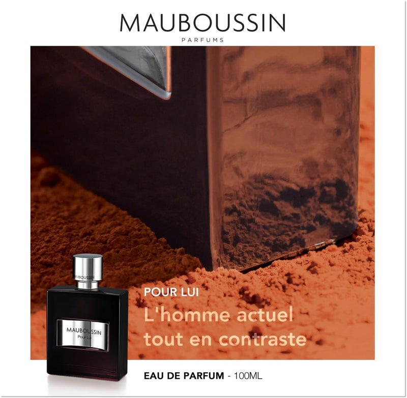 MAUBOUSSIN Mauboussin - Pour Lui 100ml (3.3 Fl Oz) - Eau de Parfum for Men - Fern & Modern Scents  - Image 2