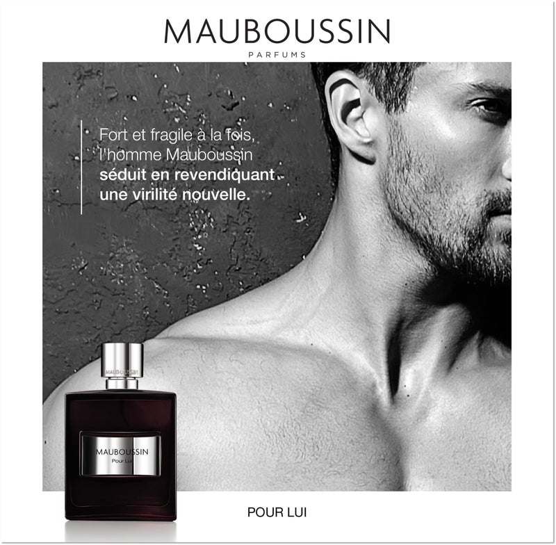 MAUBOUSSIN Mauboussin - Pour Lui 100ml (3.3 Fl Oz) - Eau de Parfum for Men - Fern & Modern Scents  - Image 5