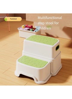 GT-Wheel Toddler Step Stool for Bathroom Sink Toilet Potty Training 2 Step Stool with Handle  - Image 4